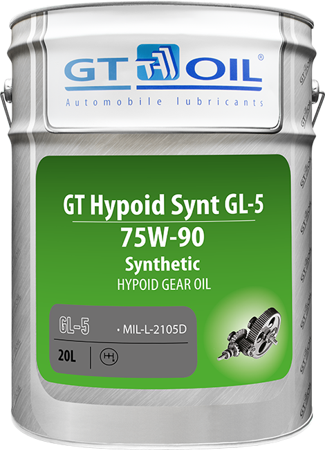Масло трансмиссионное GT Hypoid Synt, SAE 75W-90, API GL-5, Synt. 235.8 200 л (Розлив)