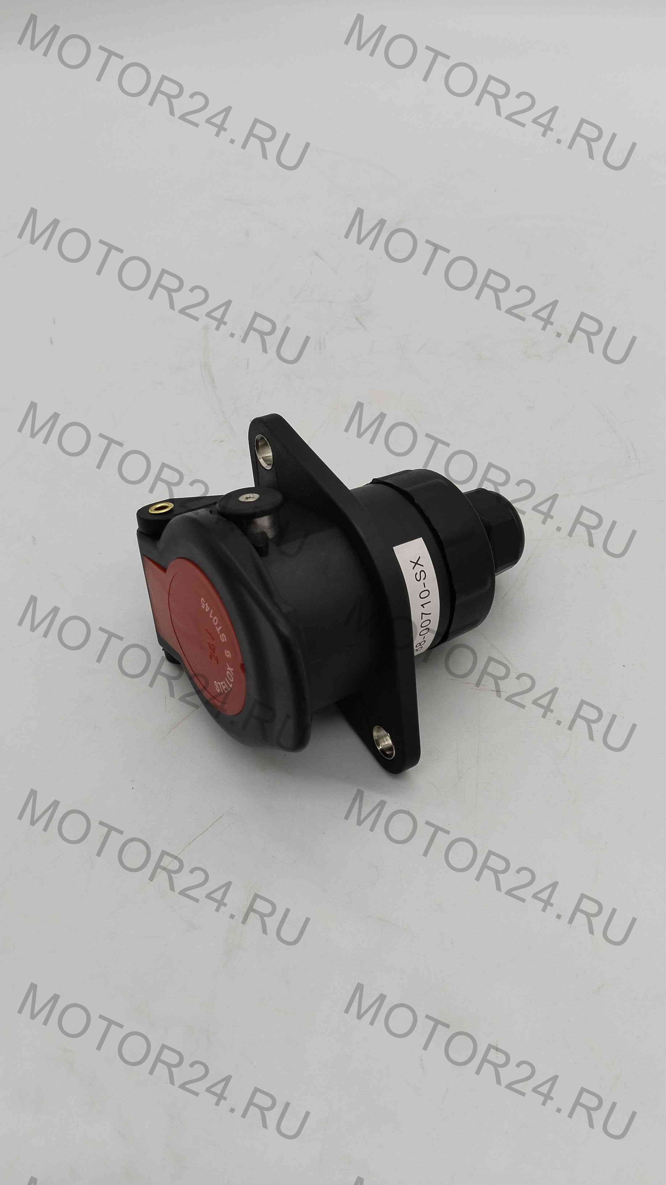 Розетка 15pin пласт. (резьб.) 24V ISO 12098 (зад. крышка прямой вх., резьб.)