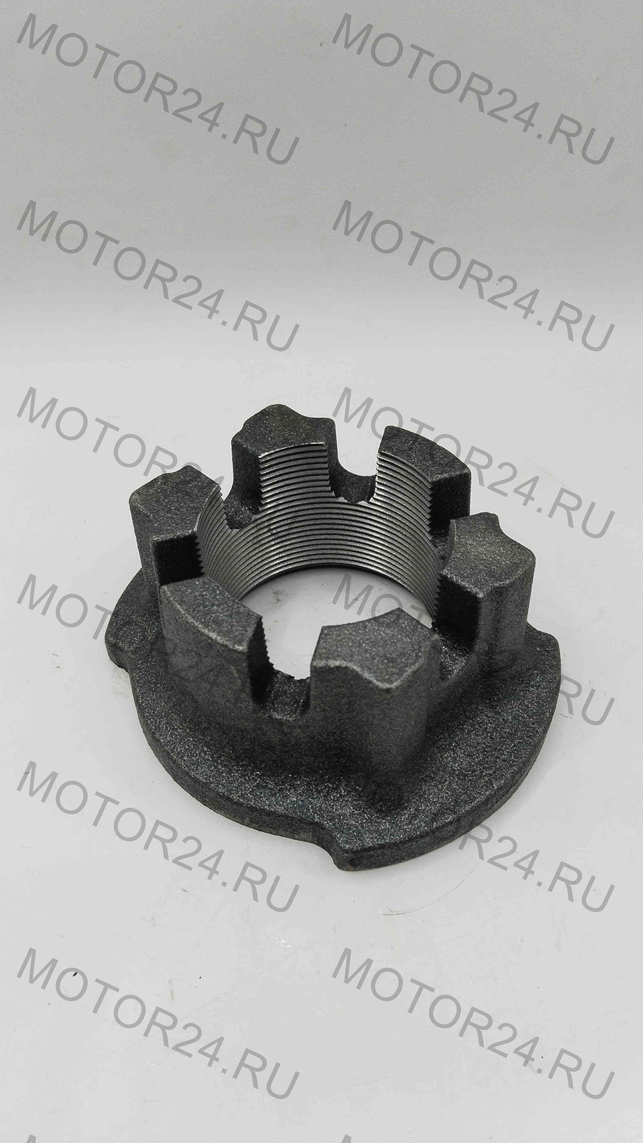 Гайка М60х2-51 SW85 ступицы BPW ECO (корончатая) фланец D=105/119 (овал) \ 0326217190