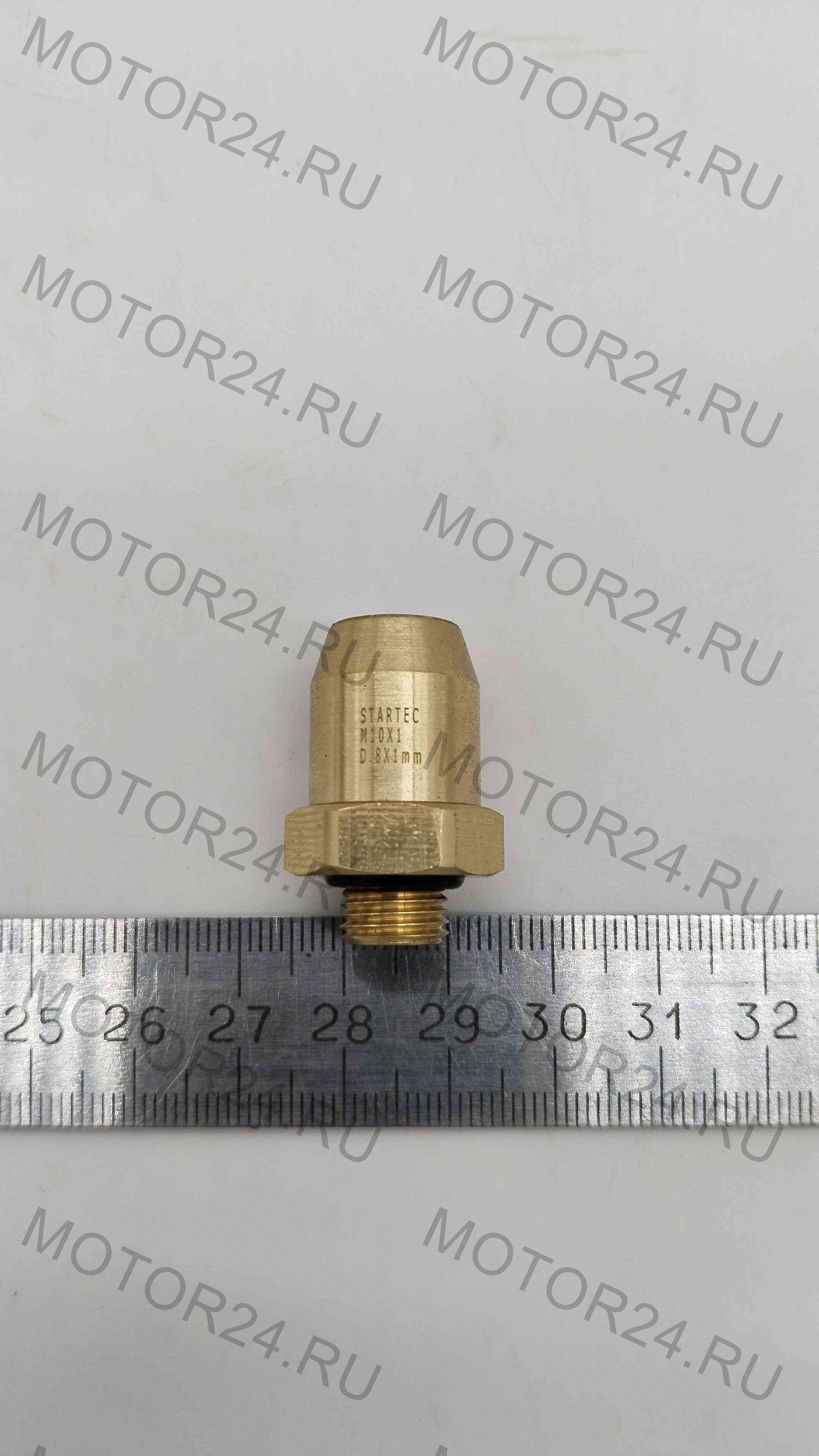 Фитинг М10х1 D=8х1
