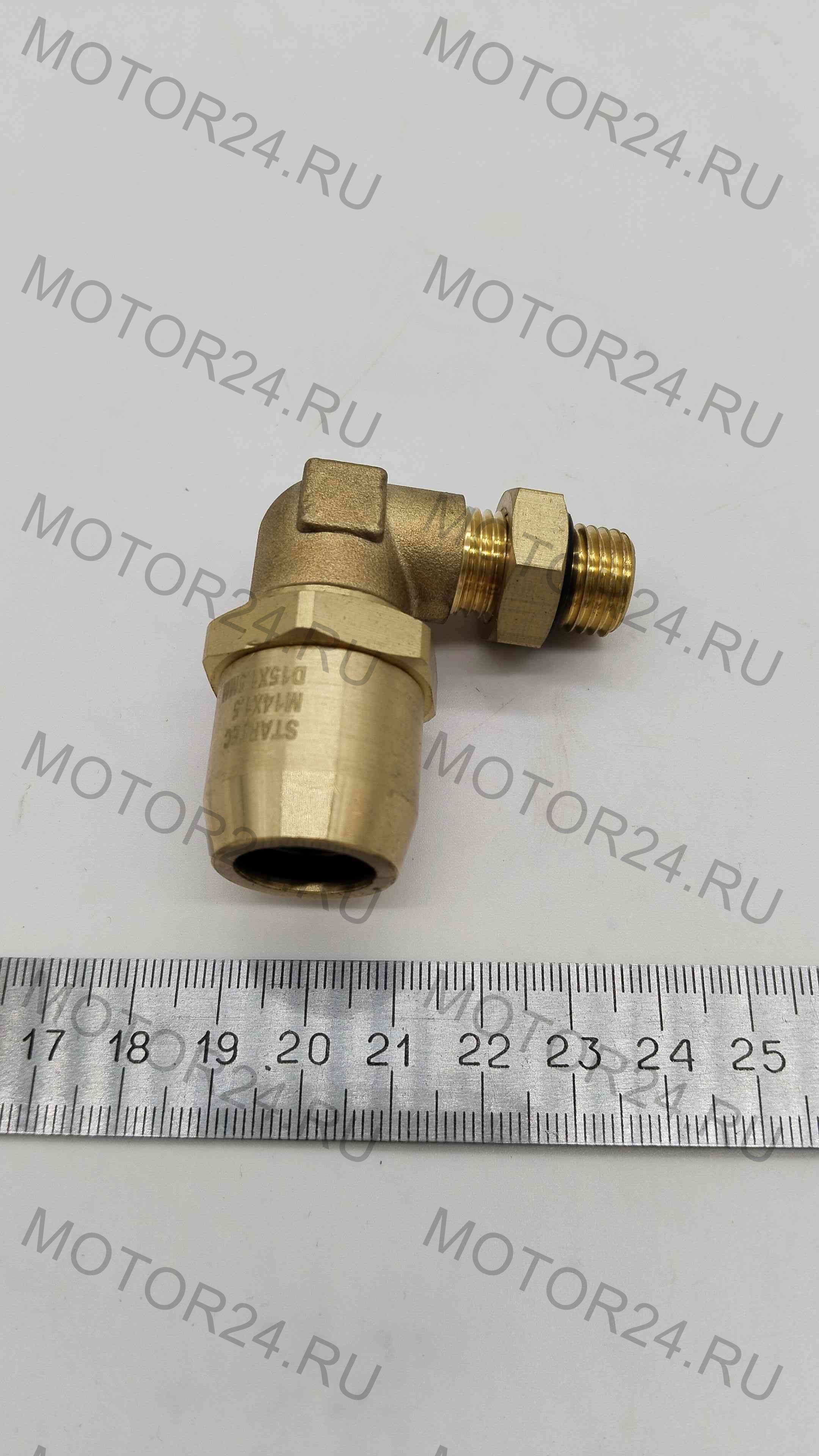 Фитинг угловой м14х1.5 D=15х1.5