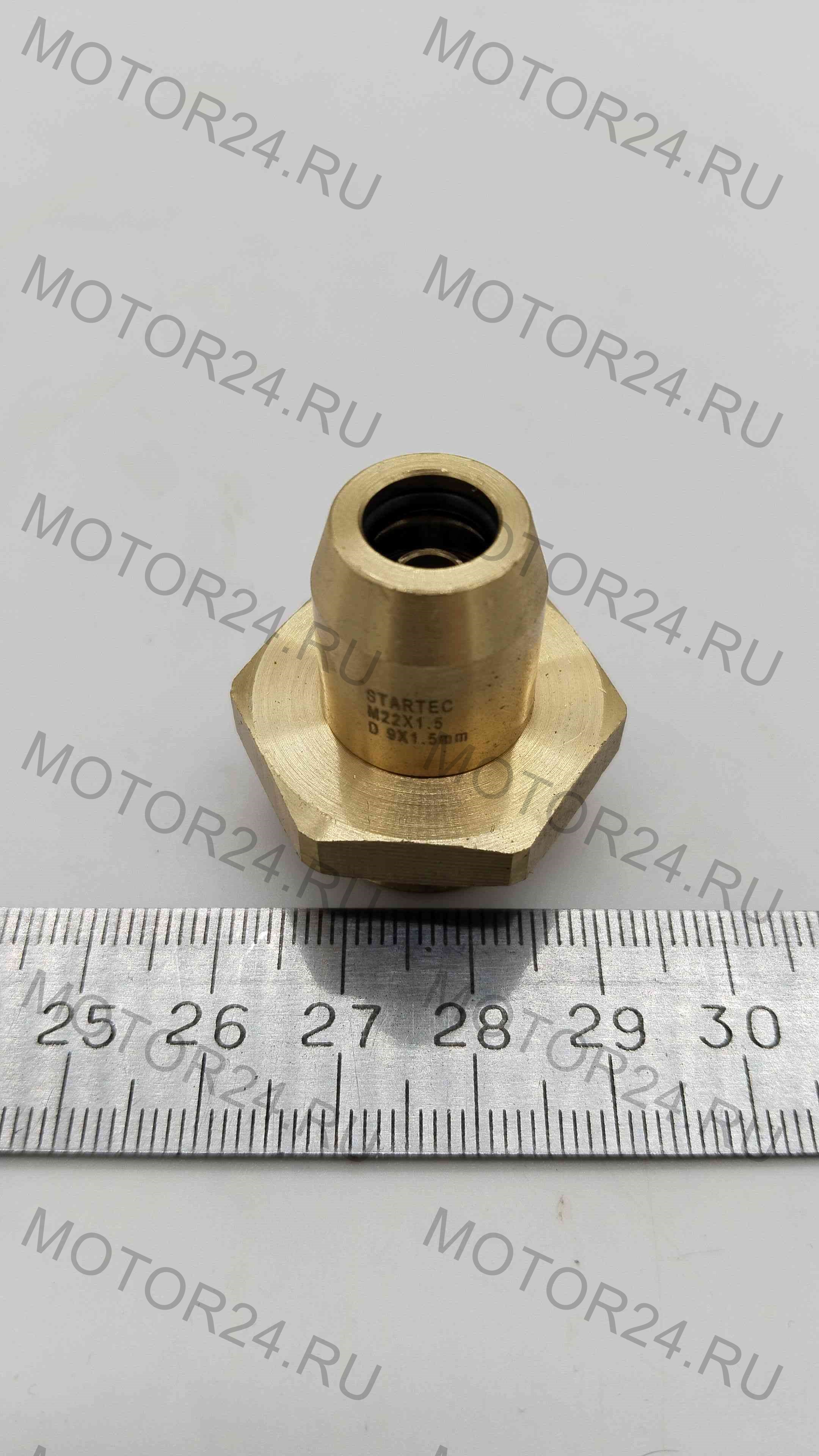 Фитинг М22х1.5 D=9х1,5