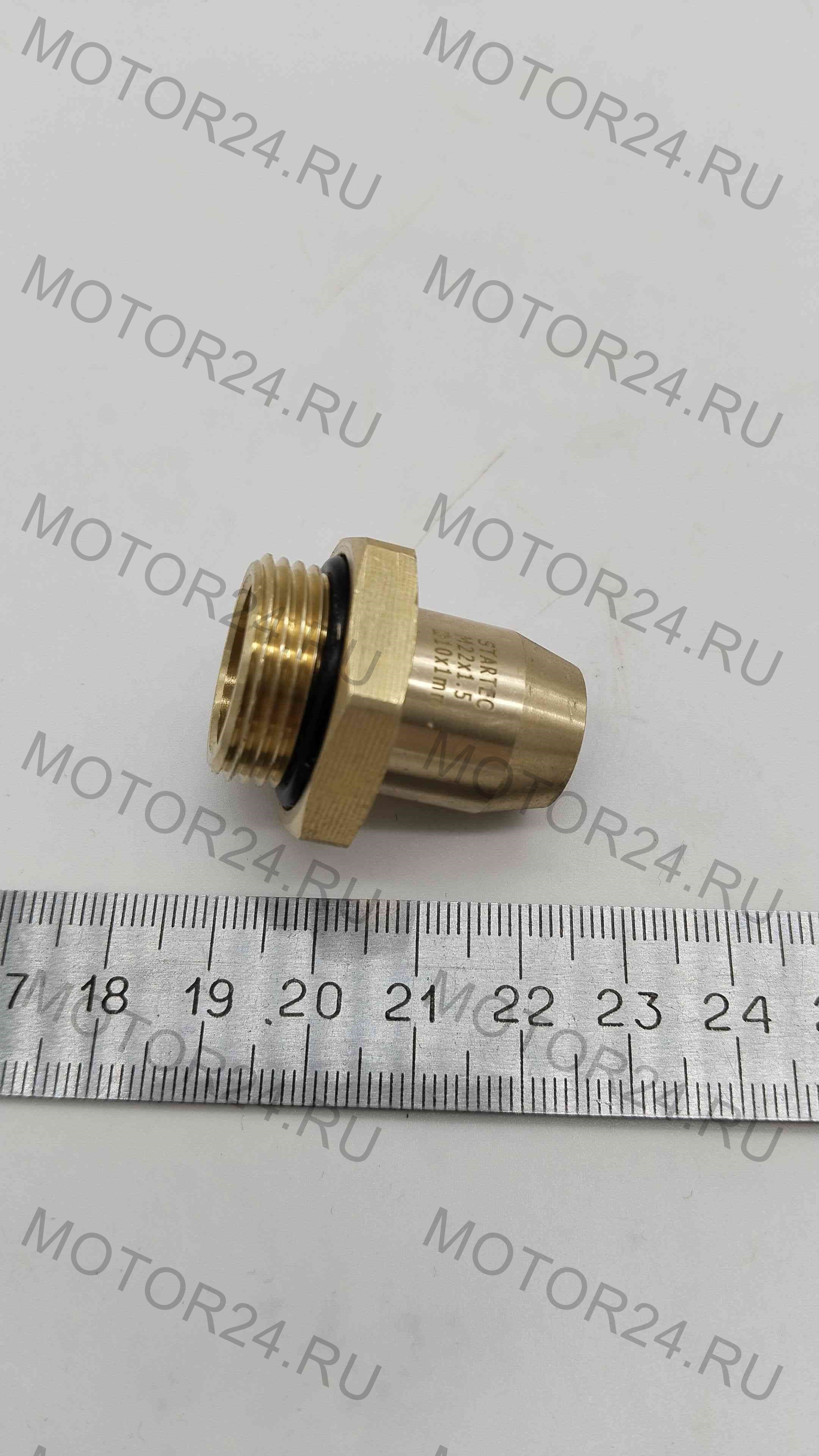 Фитинг М22х1.5 D=10х1