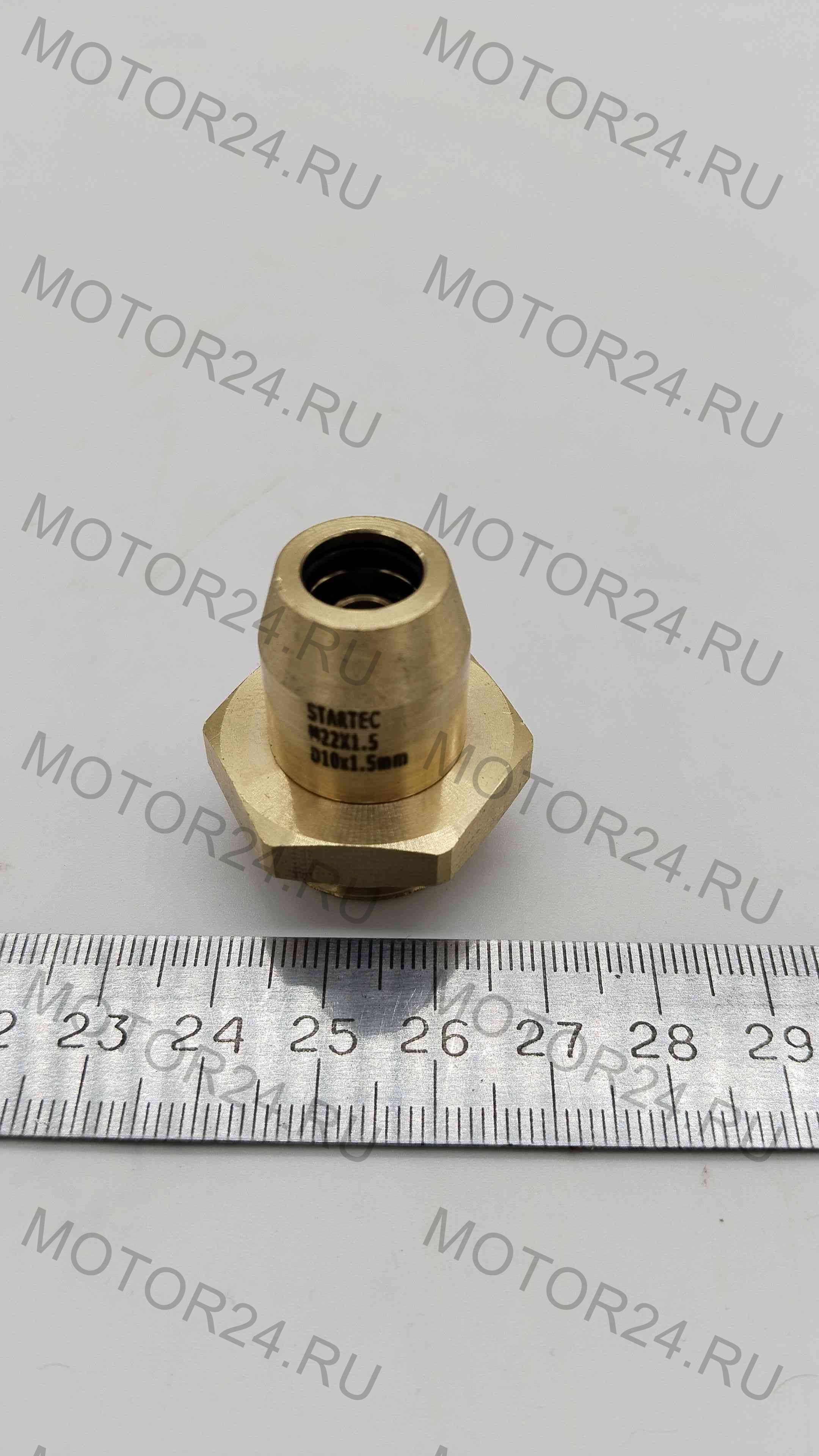 Фитинг М22х1.5 D=10х1.5