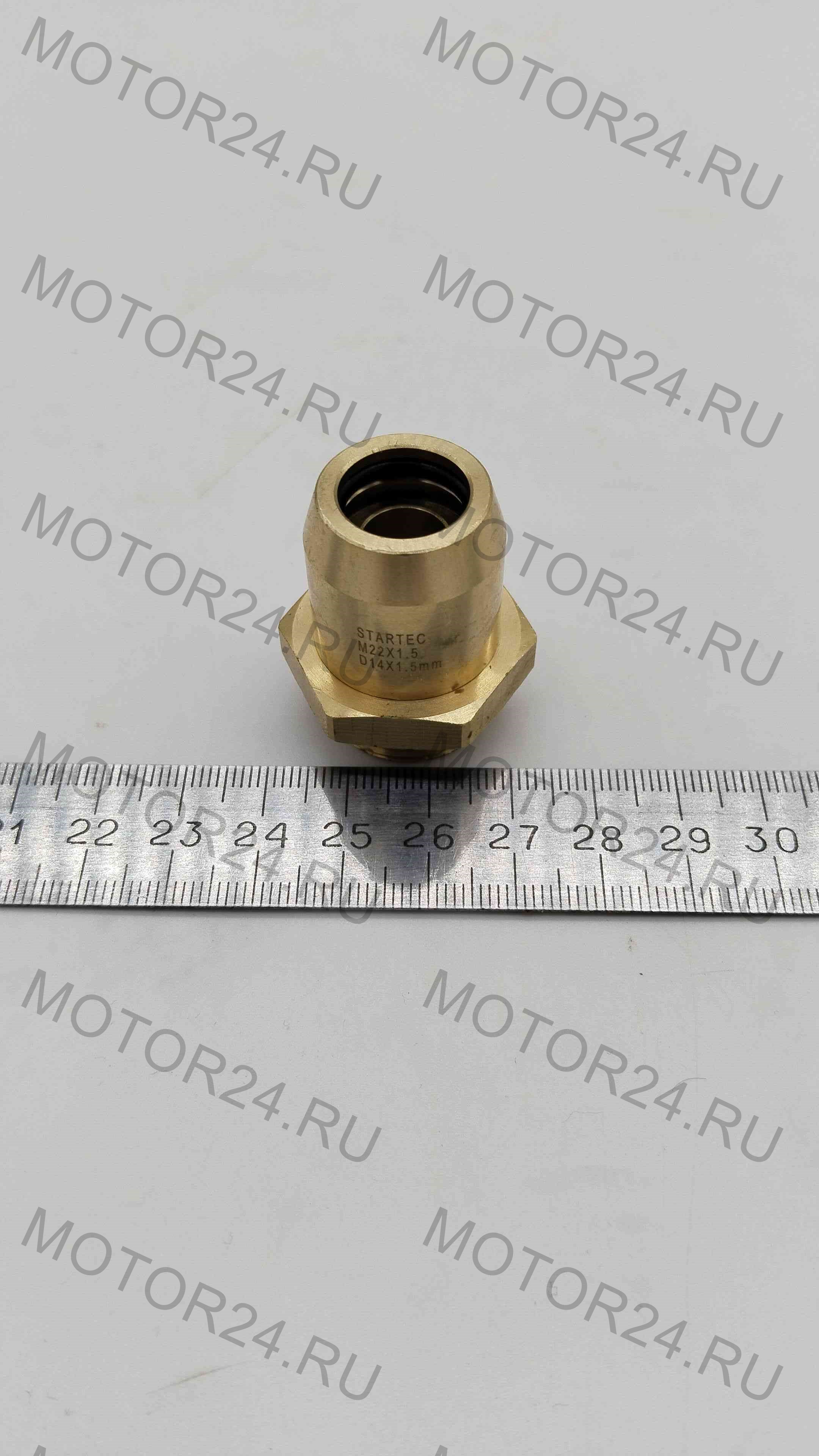 Фитинг М22х1.5 D=14х1.5