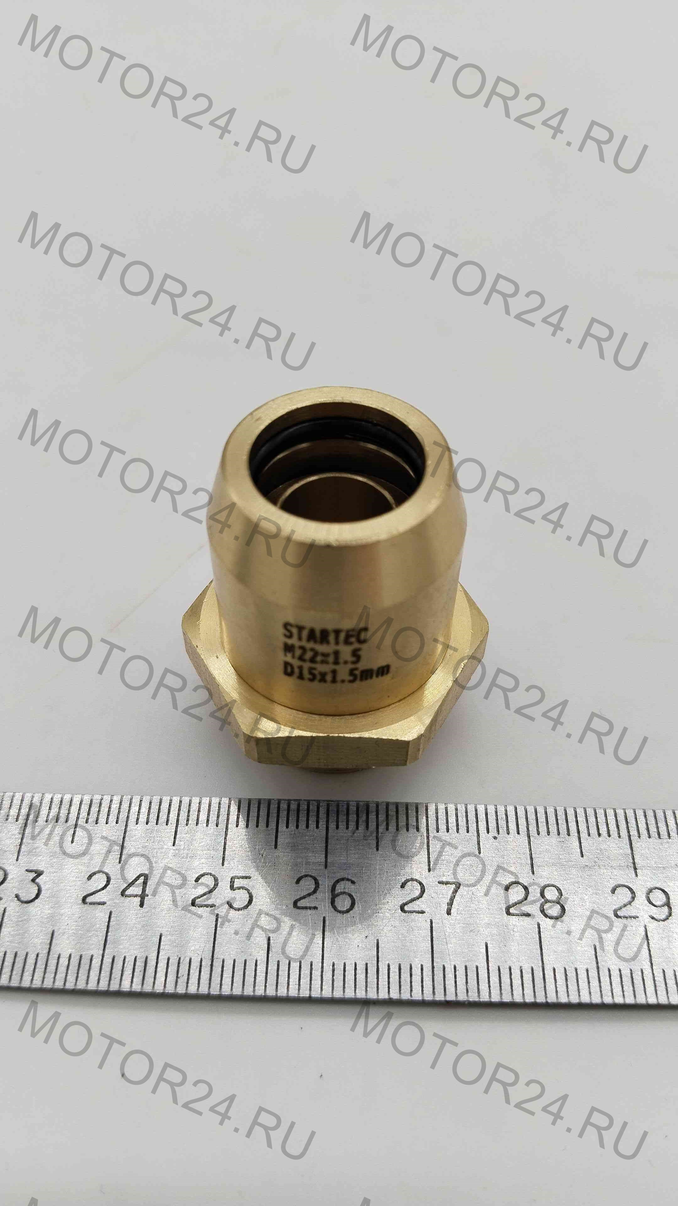 Фитинг М22х1.5 D=15х1.5