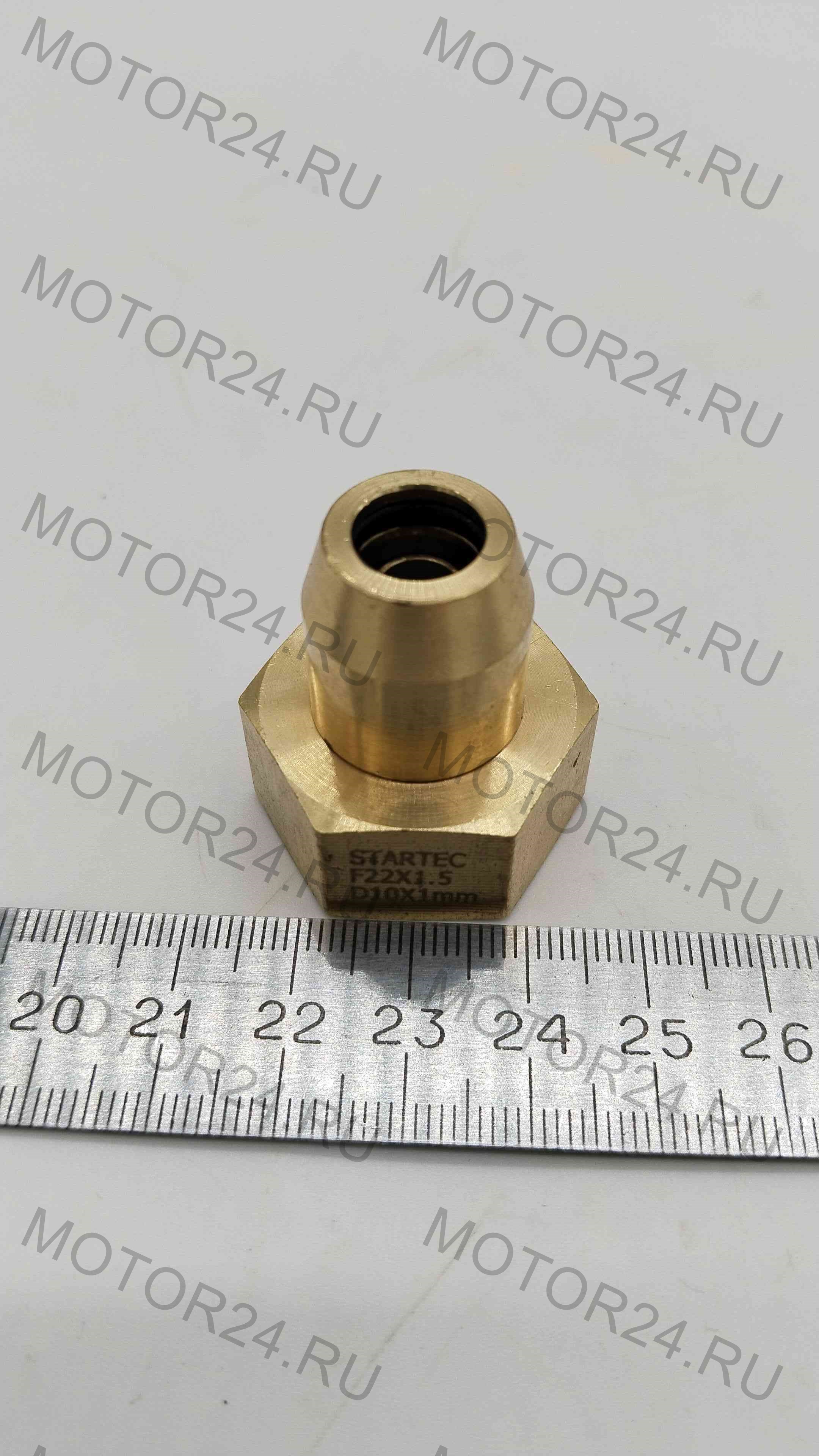 Фитинг F22x1,5 D=10x1