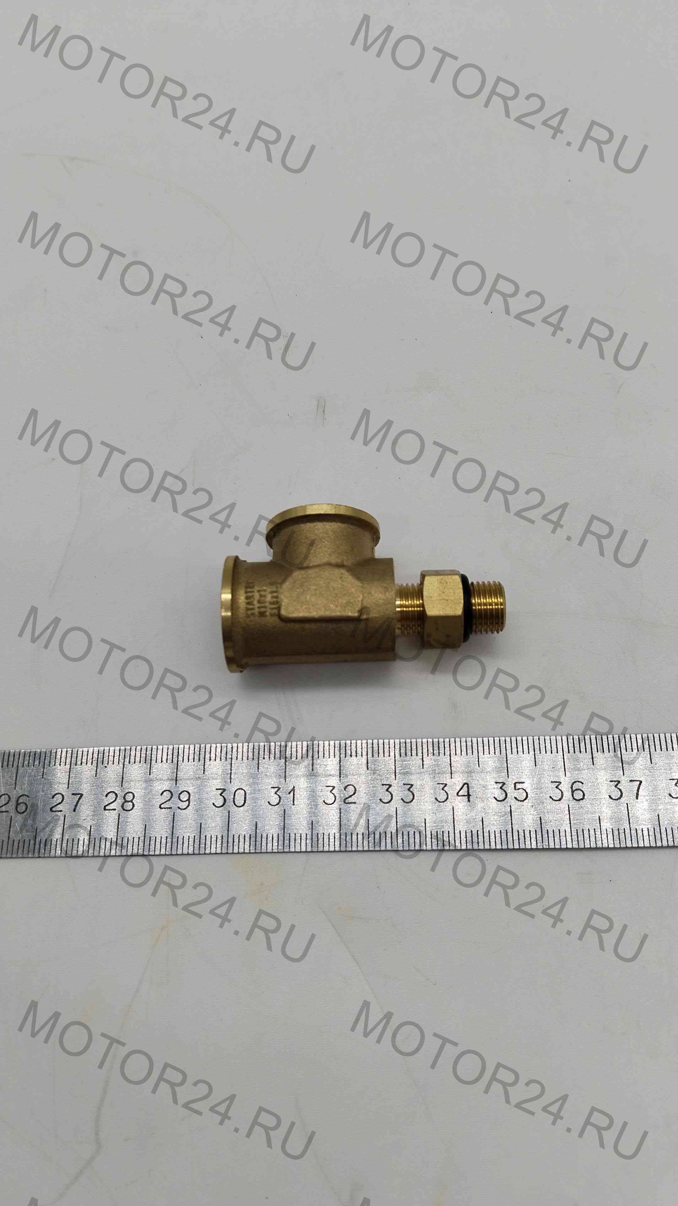 Фитинг М10F16F16 c контргайкой и уплотнением